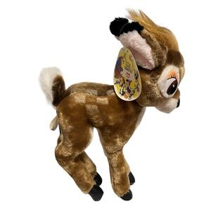 Vintage NEW Disney Bambi Movie Standing Plush Sears Has Tag Disney Magic